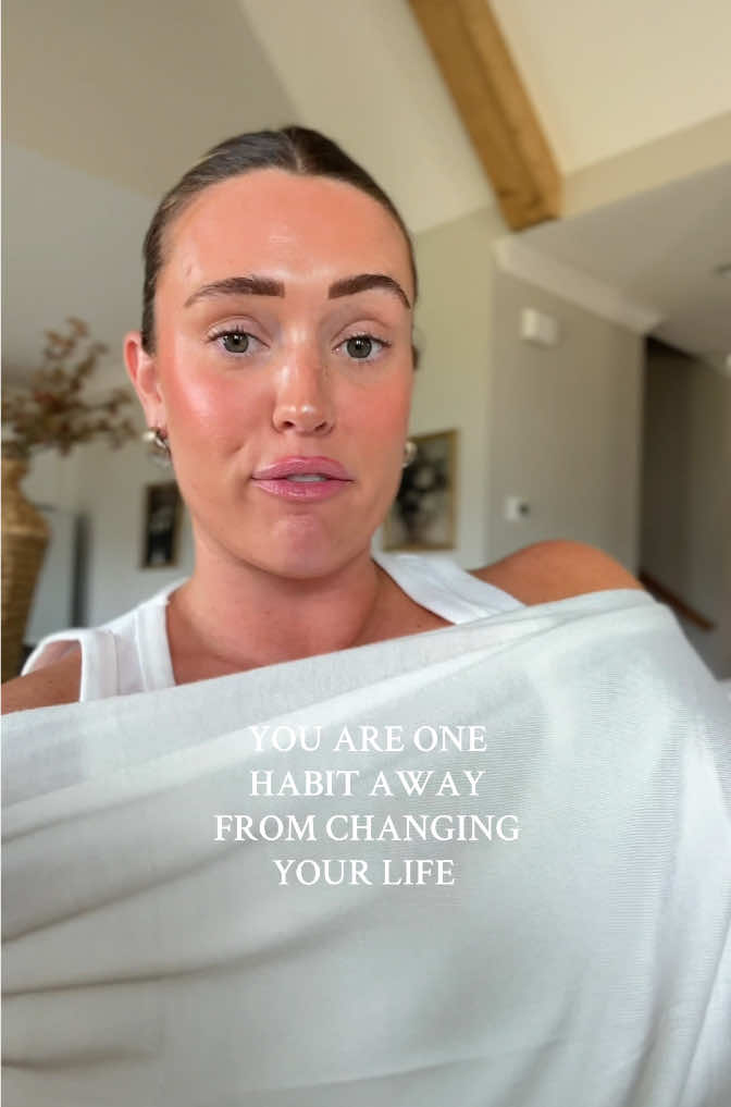 one habit away. 