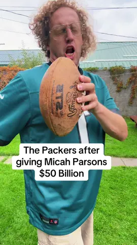The Green Bay Packers after trading for Micah Parsons. #badnapoleon #nflmemes #packers 