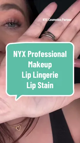 All day wear with @NYX Professional Makeup’s newest release! The Lip Lingerie lip stains are officially out so grab them here before they sell out! #nyxcosmeticspartner #lipstain #makeup #lipgloss #lips 