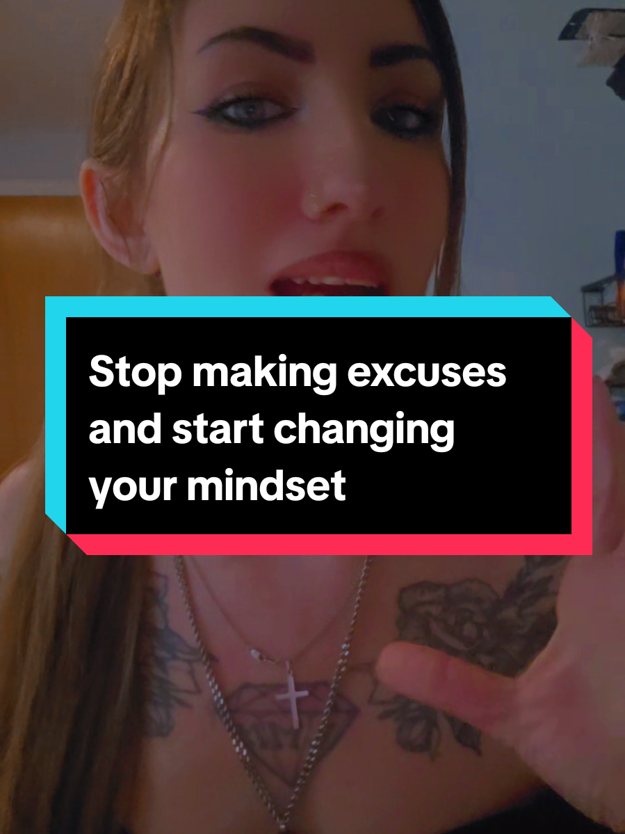 Stop making excuses for your life and start changing your #mindset !  #successtok #recovery #overcomingchallenges #diversity 