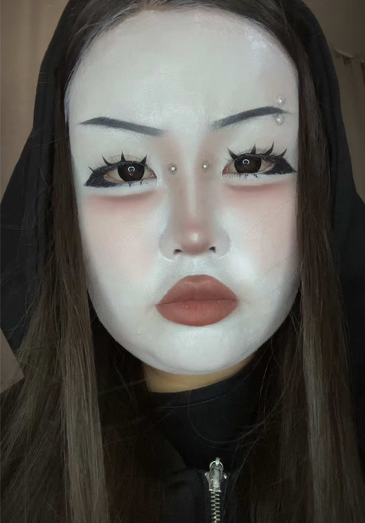 Nyashka makeup😍 #fyp #foryou #russiannyashka #russiancore #nyashkamakeup 