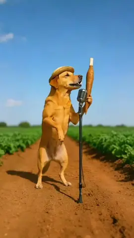 Eu plantei mandioca, nasceu macaxeira. #animais #satisfying 