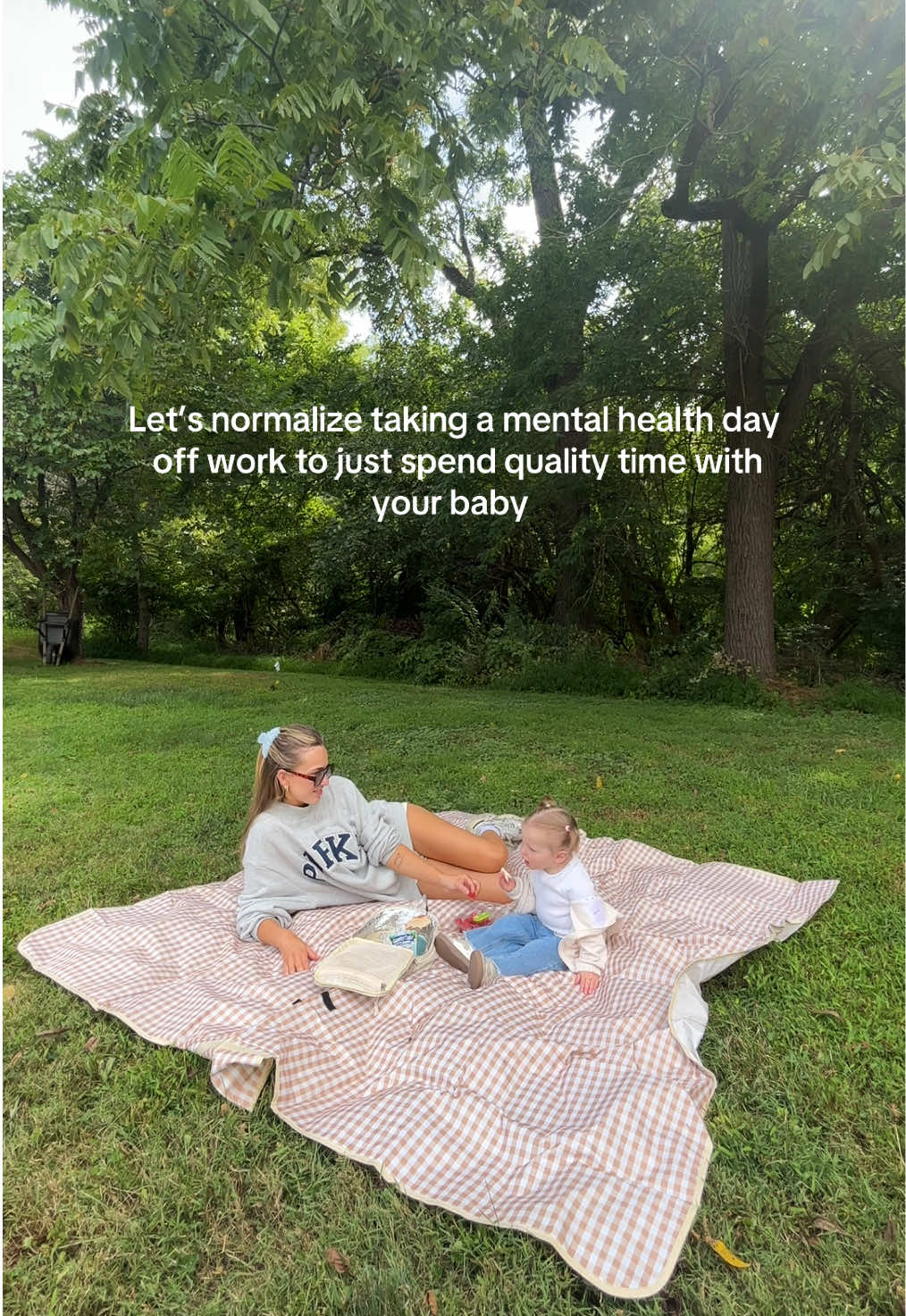 Being a working mom can be so tough— even if she’s home with me and I get to spend time with her everyday, most of the time I’m spending time trying to distract her/ keep her occupied so I can get work done. And the guilt is REAL from that. I needed a day to just fully be present with her and it was much needed❤️ #toddlermom #workingmom #wfhmom #MomsofTikTok #momlife #worklifebalance #wfhmomlife 