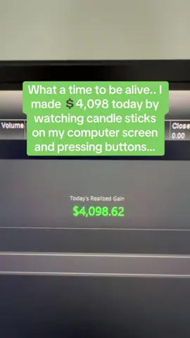 It’s pretty wild when you actually think about it.. #daytrader 