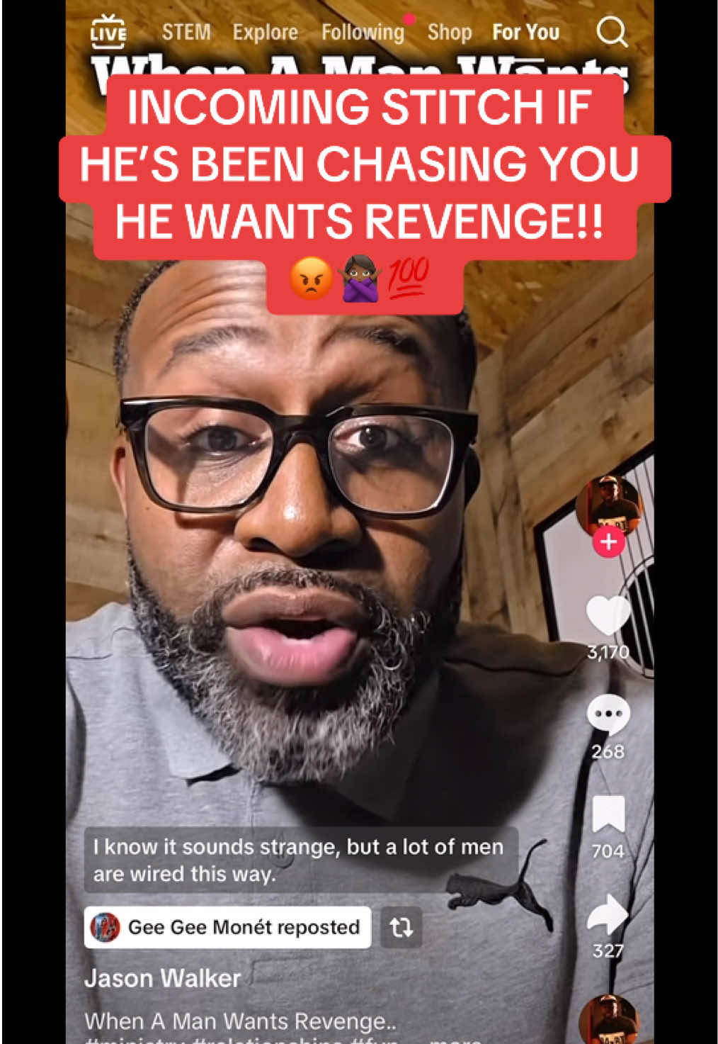 Just leave him in the inbox girl!! #fyp#dating#relationships#datingadviceforwomen#highvaluewoman @Jason Walker 