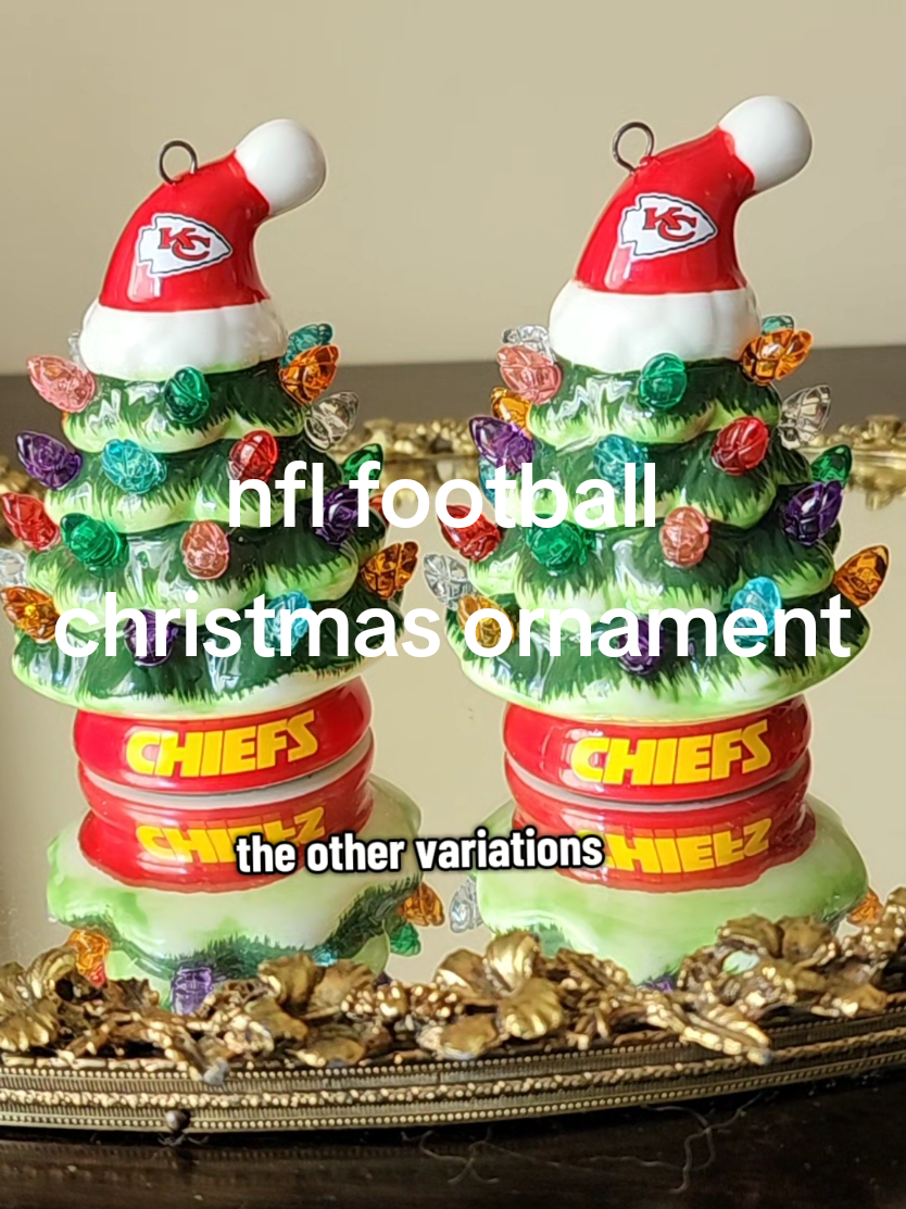 #chiefs #christmasdecor #ornament #football #nfl 