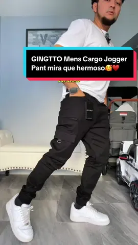 GINGTTO Mens Cargo Jogger Pant. Wow este cargo pants me encantó. Pero es que es de mi marca favorita hacen unos pantalones espectaculares. Si te interesa te dejo el link. #mensfashion #everramirez #cargopantsoufit #cargopants #gingtto 