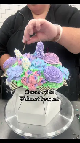 Like, comment, share your thoughts on this design. It’s for a coworker who is retiring after 30 years of service!💕 #walmartcakedecorator #fypシ゚viral  #cupcakebouquet #like #CapCut 