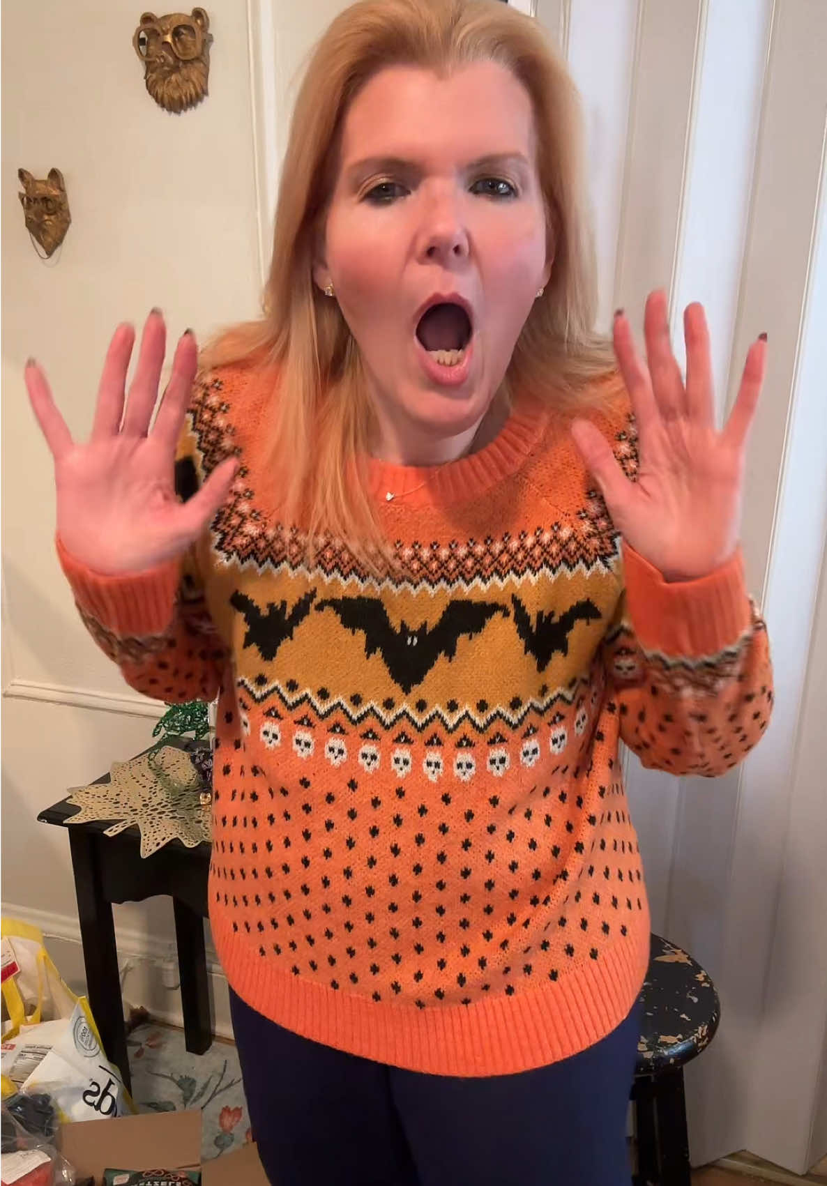 #SweaterWeather #TikTokShopLaborDaySale #tastemakersnewyork #HalloweenSweater #Halloween 