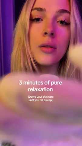 Fall asleep in 3 minutes 💤😴 @Glow Recipe  @medicube global  #soothingsounds #asmr #personalattention #sleep #relax 