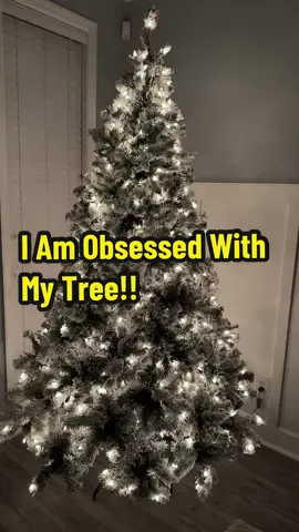 This tree completely sold out last year, so make sure you get it early. It comes pre-lit and flocked! #christmas #christmastree #christmasdecor #tiktokshopcreatorpicks  