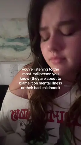 like dude who isn’t mentally ill and who didn’t have a bad childhood?? #peachaura #gaslightin #relatable #fyp #mentalhealthmatters 
