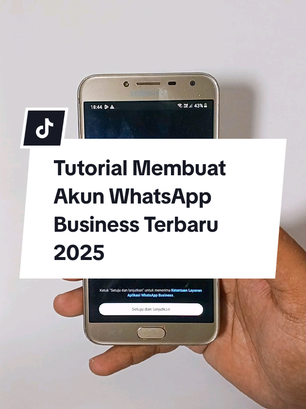 Tutorial Membuat Akun WhatsApp Business Terbaru 2025 #whatsapp #tutorial #fyp #fypage #fyppppppppppppppppppppppp 