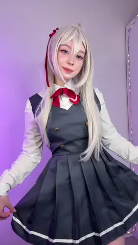 💫 Tomorrow the game for the most attentive ones begins! All the details will be in the video 😉 And the winner will get a little surprise 🎁 #alisamikhailovnakujou #roshidere #cosplay #anime #dance 