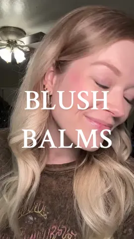 Trying two shades of these blush balms from @COVERGIRL  Which one did you like better? #covergirl #easybreezybeautiful #gifted #blushrecommendations #blushreview 