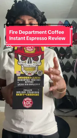This taste pretty good i added some cocoa from the hot cocoa packet and BABY WHEN I SAY IT HITTTTTT! Omgggg!!! Im glad i can support!!!! #expresso #instantcoffee #firedepartment #xyzbca #FYP 
