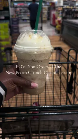 If you like a butter pecan, this if the drink for you. It’s giving fall is right around the corner. #starbucksdrinks #pecancrunchlatte #starbucksfalldrinks #fallaesthetic #fyp  @Starbucks 