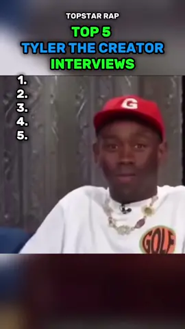Top 5 Tyler The Creator Interviews! #tylerthecreator #rap #interview #topstarrap #hiphop