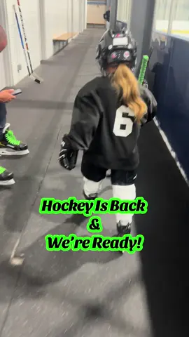 Let the hockey season begin! We are officially “busy” for the next 6 months ✌🏼🏒 #hockey #hockeyseason #letsgo #weready 
