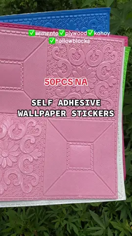 Foam bricks flower wallpaper 50pcs wallpaper self adhesive waterproof #interiordesign #wallpaper #fyppppppppppppppppppppppp #trendingviralvideo #1m 
