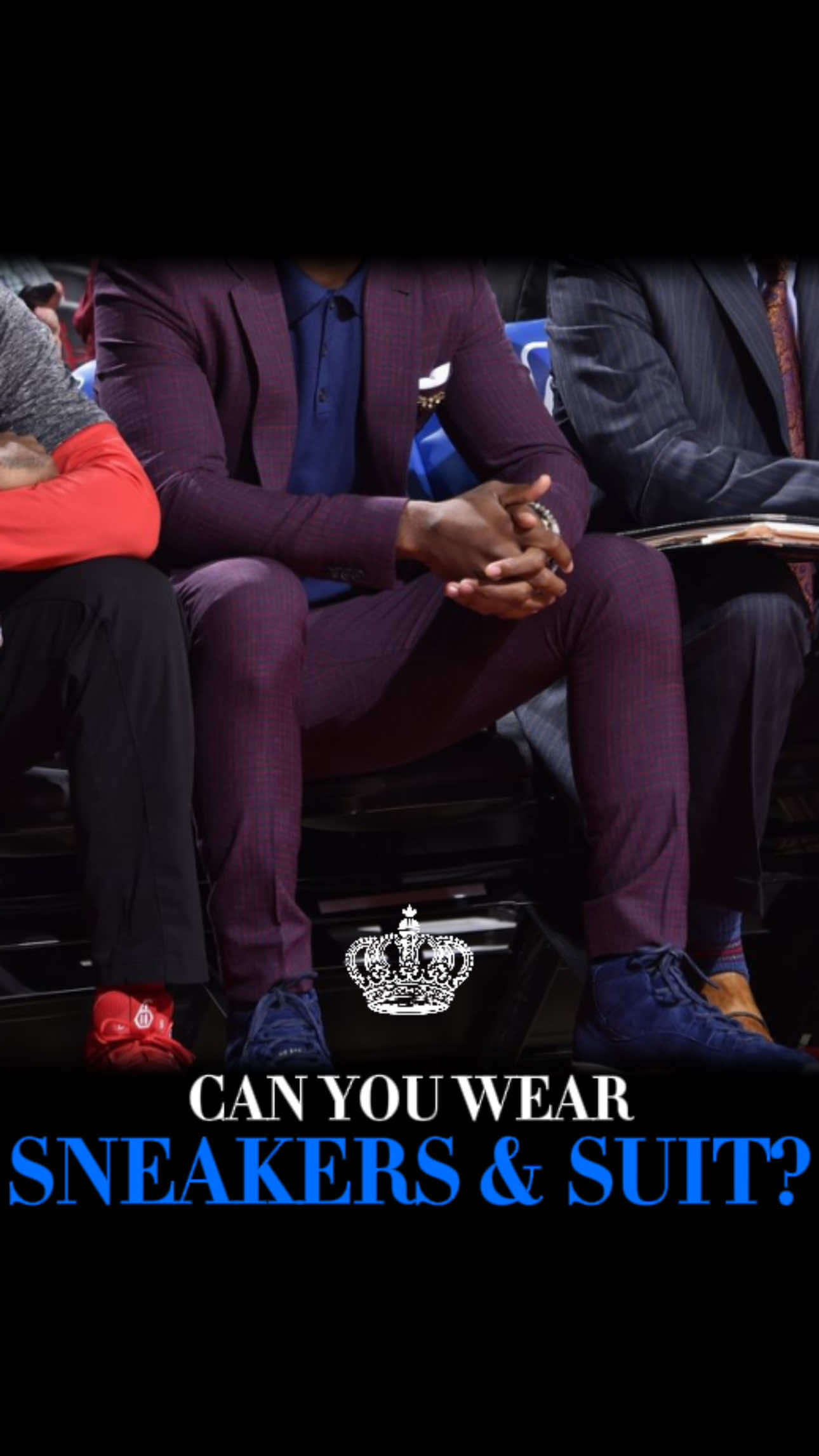 Can You Wear Sneakers & Suits