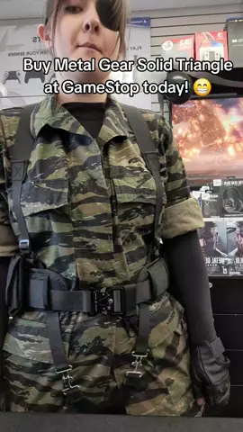 @Dabradleyman @Jacklyn Holer would I get fired 4 this 🥺 #metalgearsolid3snakeeater #metalgearsoliddelta #bigboss #mgs3 #gamestop 