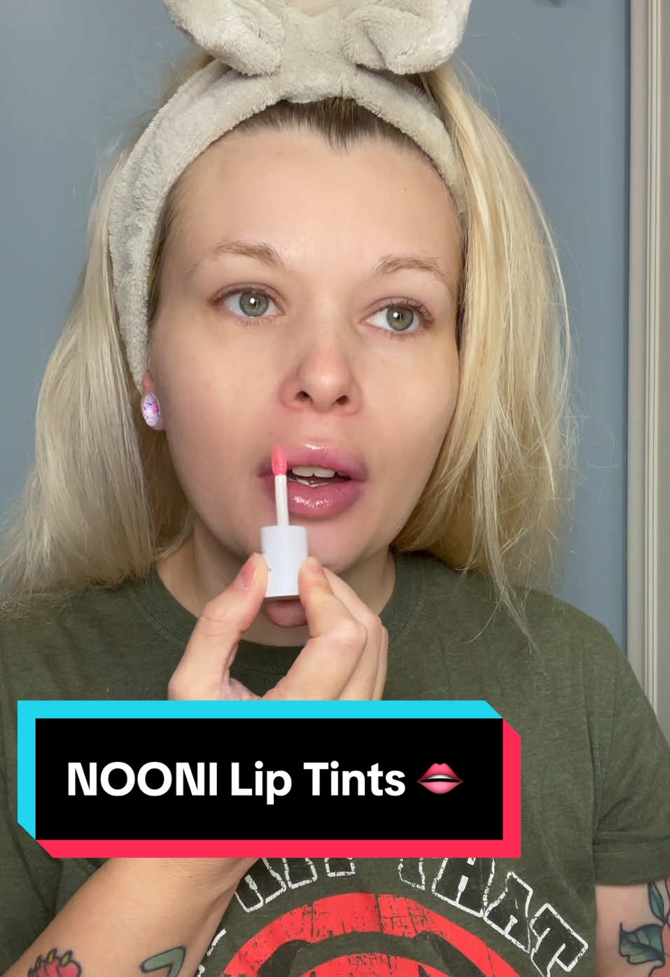 Subtle but adorable! I love these Nooni lip tint oils. 👄 #nooni #liptint #liptintoil 