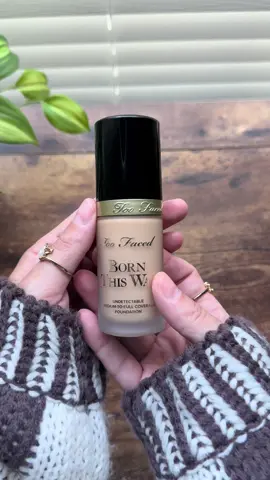Too Faced Born This Way Foundation (full coverage) - #toofaced #toofacedcosmetics #toofacedmakeup #toofacedbornthisway #toofacedconcelear #toofacedfoundation #foundation #foundationreview #foundationroutine #fullcoverage #fullcoveragefoundation #fullcoverageconcealer #fullcoveragemakeup #makeup #makeupreview #makeuptok #fyp #bestmakeup #bestmakeupproducts #cosmetics #BeautyReview #beautyproducts #fypシ #fypシ゚viral #fypage #foryoupage #foryourpage #foru 