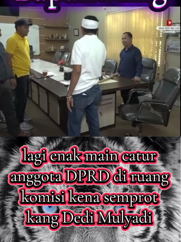 Lagi enak main catur anggota DPRD di ruang komisi,kena semprot kang Dedi Mulyadi  #kdm #bapaaing #kangdedimulyadi #DPRD #catur 