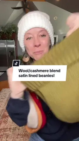 Replying to @melhop_contentcreator This wool cashmere blend beanie is lined with satin, which means no more frizzy, messed-up hair when you take it off. It’s incredibly soft, warm, and stretchy enough to fit any head shape comfortably. You can style it as a slouchy beanie or wear it fitted — either way, it looks and feels amazing. With new colors to choose from, it’s a must-have accessory for men and women. Prices are subject to change. Results may vary. #Beanie #SatinLinedBeanie #Beanies #BeanieSeason 