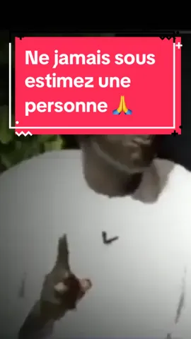 Ne sous estimez jamais une personne #motivation #conseil #reussite #Dr Abdoulaye Idrissa Dieye #jeunesse 