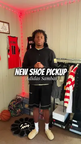 NEW SHOE PICKUP: Adidas Sambas | #fashiontok #viral #streetwear #sambas #CapCut 
