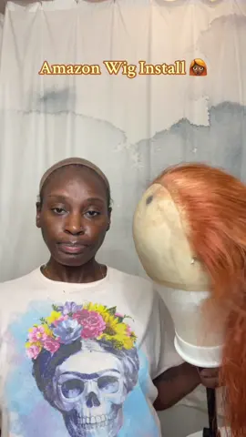 Part 2: Installing my Amazon wig 👩🏾‍🦰 Stay Tuned for Pt.3 #fyp #xyzbca #wiginstall #LIVEIncentiveProgram #GenuineInteractionMatters #PaidPartnership 
