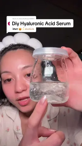 Replying to @daisytheflower3000 Make your own Hyaluronic Acid Serum and use it on your whole body! Game changer 💦 #diyhyaluronicacidserum #hyaluronicacidpowder #TikTokShopLaborDaySale #tiktokshopcreatorpicks #ttsbeautybesties  