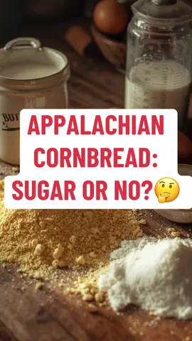 APPALACHIAN CORNBREAD: SUGAR OR NO SUGAR Ingredients 2 cups self-rising cornmeal mix (like Martha White or White Lily) 1½ cups buttermilk 1 large egg, slightly beaten 2–4 tablespoons bacon grease, lard, or vegetable shortening SUGAR OR NO??🤔🤨 Appalachia Appalachian Appalachians Appalachian People Appalachian Culture Appalachian History Appalachian Heritage  Appalachia Speaks Hidden History  Lost Appalachia SouthernStories Mountain Life Appalachia Uncovered Cultural Erasure Stolen Land Mountain Mysteries Folklore cornbread #appalachian   #Appalachia   #appalachianmountains  #appalachiantrail  #southerncooking 