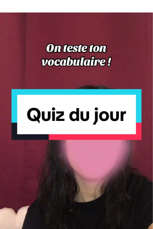Quelle est ta note ?  Quiz du soir pour tester votre vocabulaire ! #quiz #culturegenerale #LearnOnTikTok 