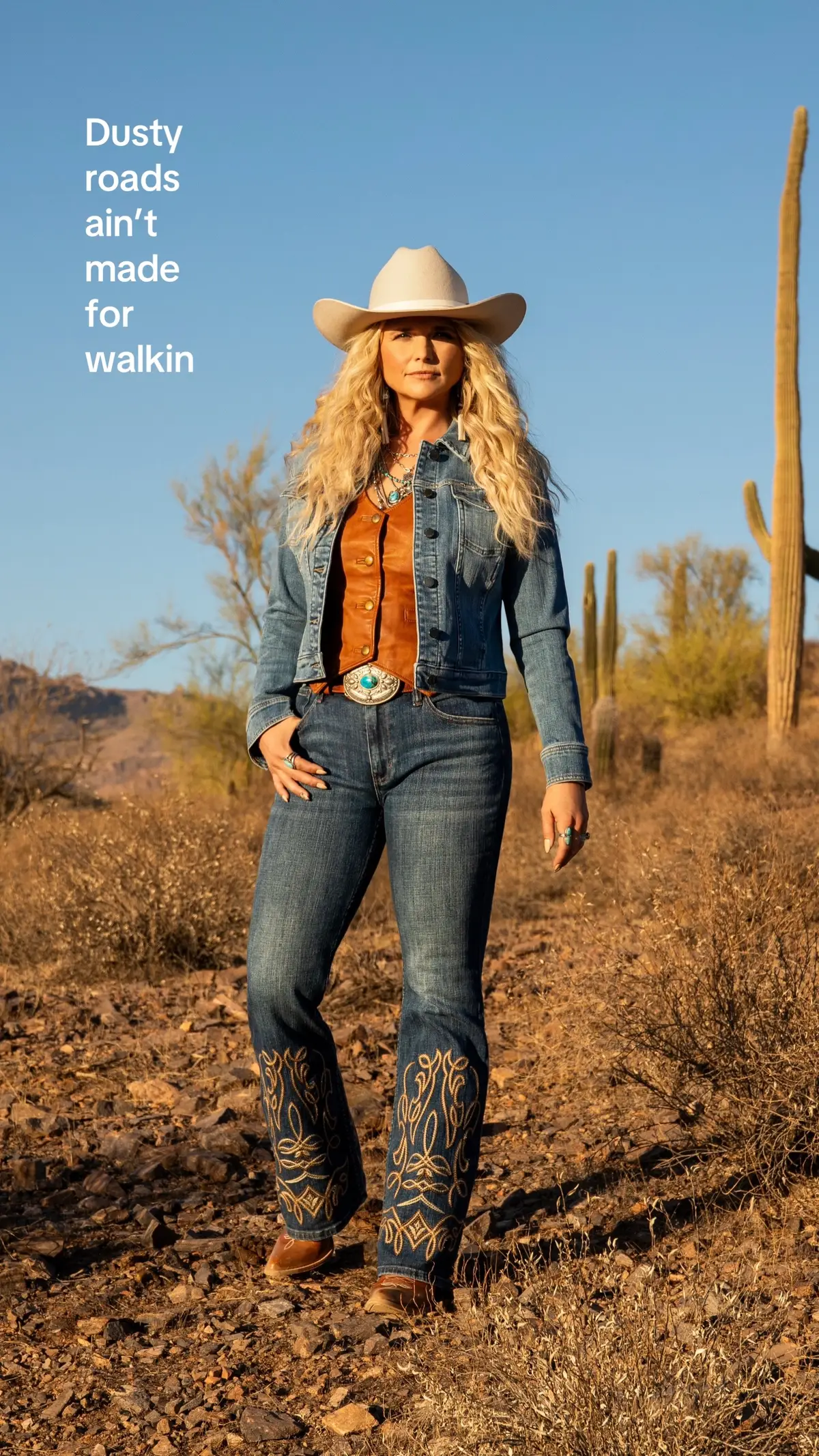 🧡☀️💛🌵 #westernwear #cowgirlfashion #cowgirl #mirandalambert #countrymusic 
