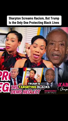 Sharpton Screams Racism, But Trump Is the Only One Protecting Black Lives #aprilchapmans #news #trump #breakingnews #racism 