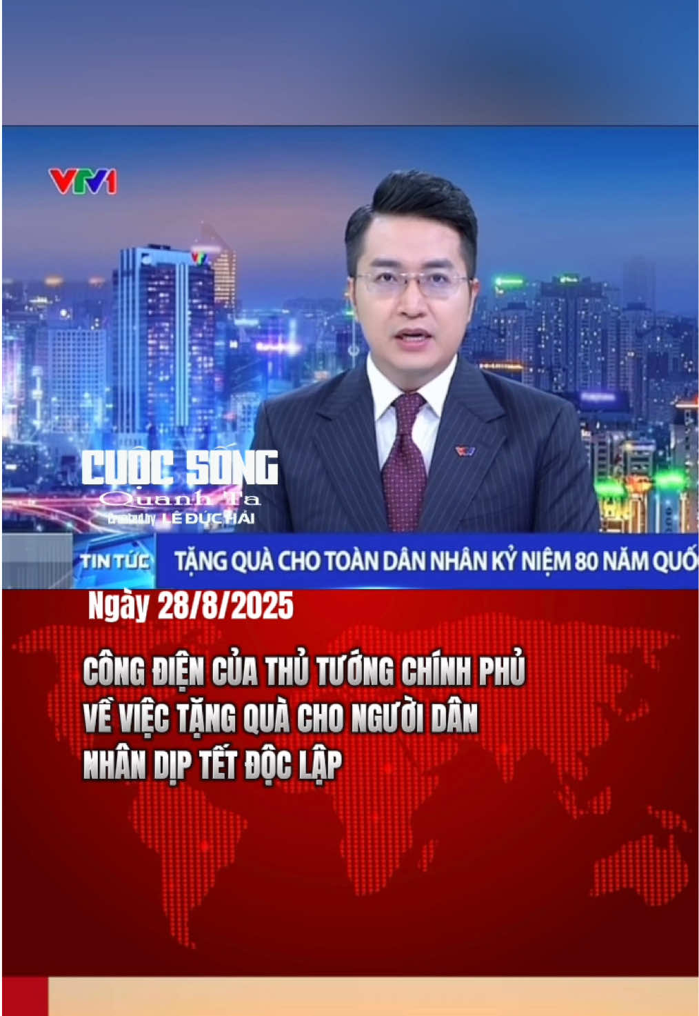 Thủ tướng Chính phủ vừa có Công điện số 149/CĐ-TTg ngày 28/8/2025 về việc tặng quà người dân nhân dịp kỷ niệm 80 năm Cách mạng Tháng Tám và Quốc khánh 2/9.. #viral #cuocsongquanhta #thutuongphamminhchinh #tintuc #quockhanh 