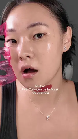 Comprobando si esta mascarilla si es tan buena como dicen! @Arencia @Arencia_es #arencia #collagenmask #coreanahablandoespañol #parati #skincarecoreano 