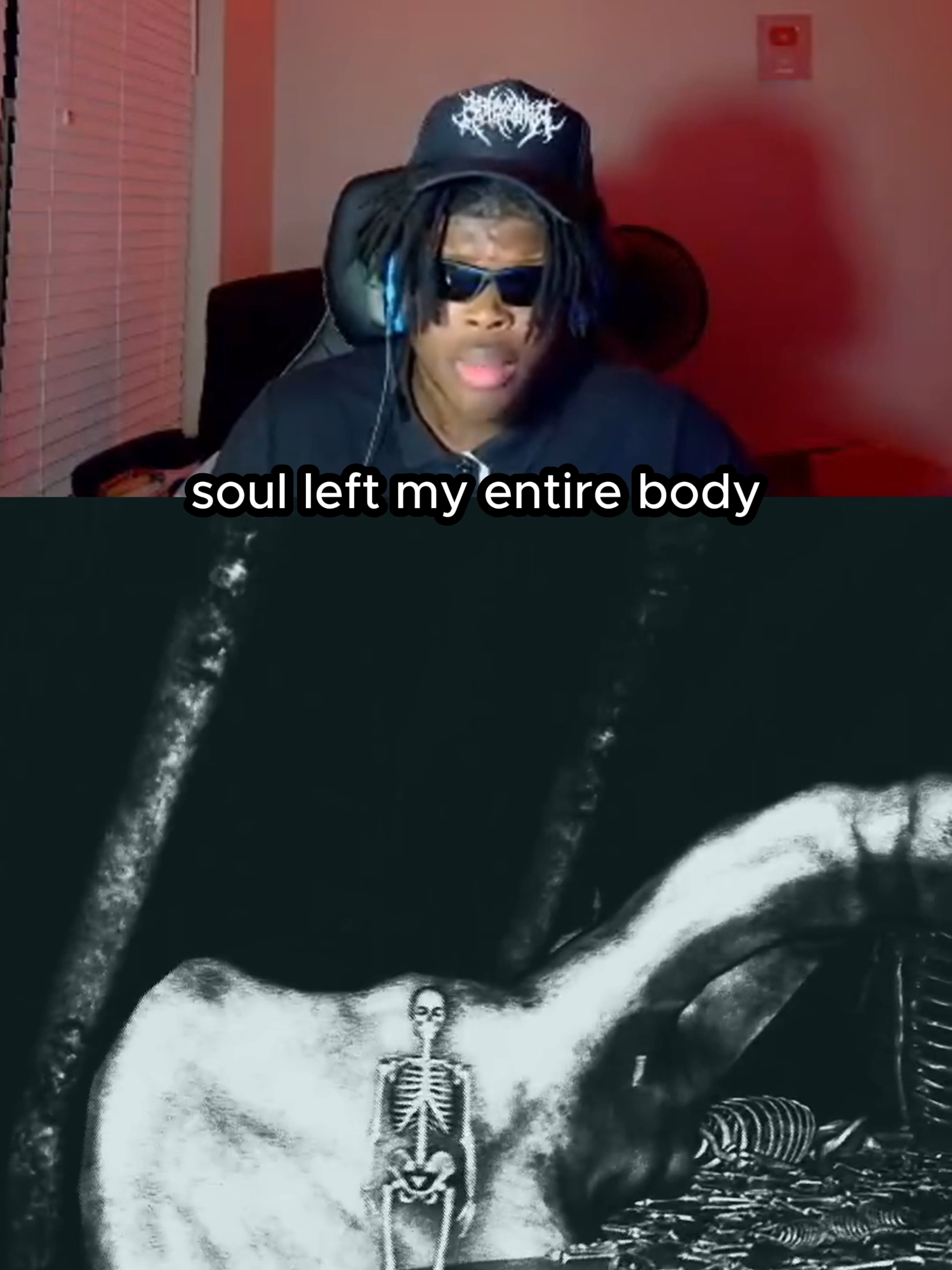 soul left my entire body 😂 (Twitch/YT: HeyyVance) #videophobia #scarygames #jumpscare #fypage #viral