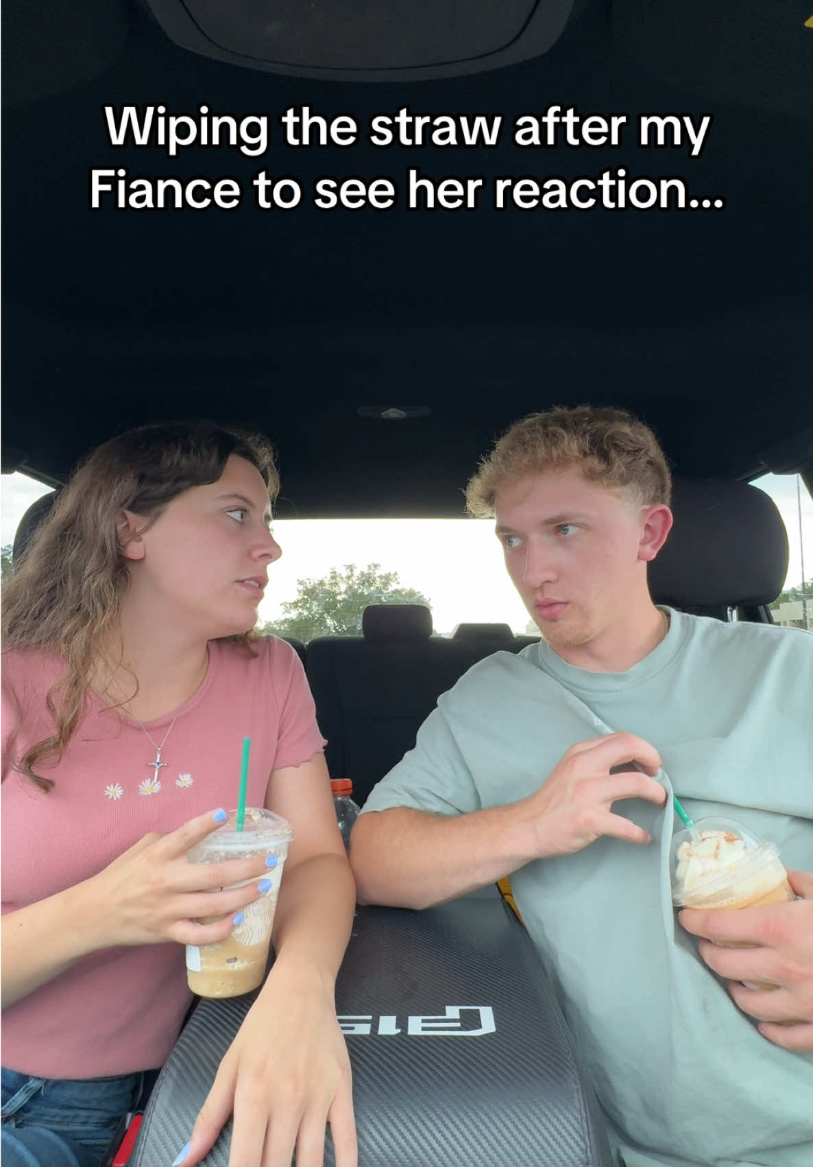 She was so offended 😂 #couple #Relationship #couplecomedy #fyp #lukeandalexis 