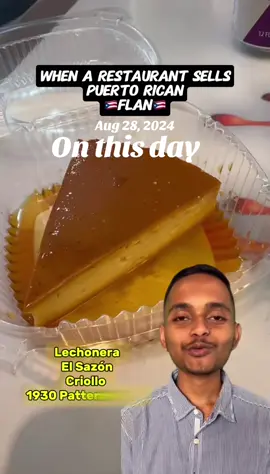 That flan didn’t just melt in my mouth… it melted my whole soul 🤯🍮🇵🇷 #PuertoRicanFood #FlanLover #lechoneraelsazoncriollo #DessertGoals