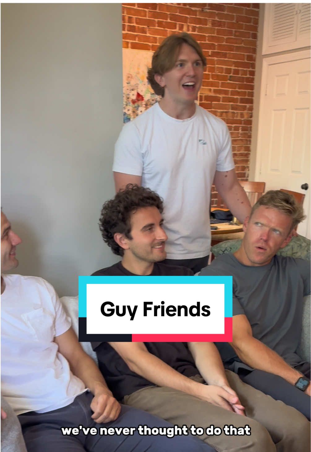 Being guy friends is hard #SketchComedy