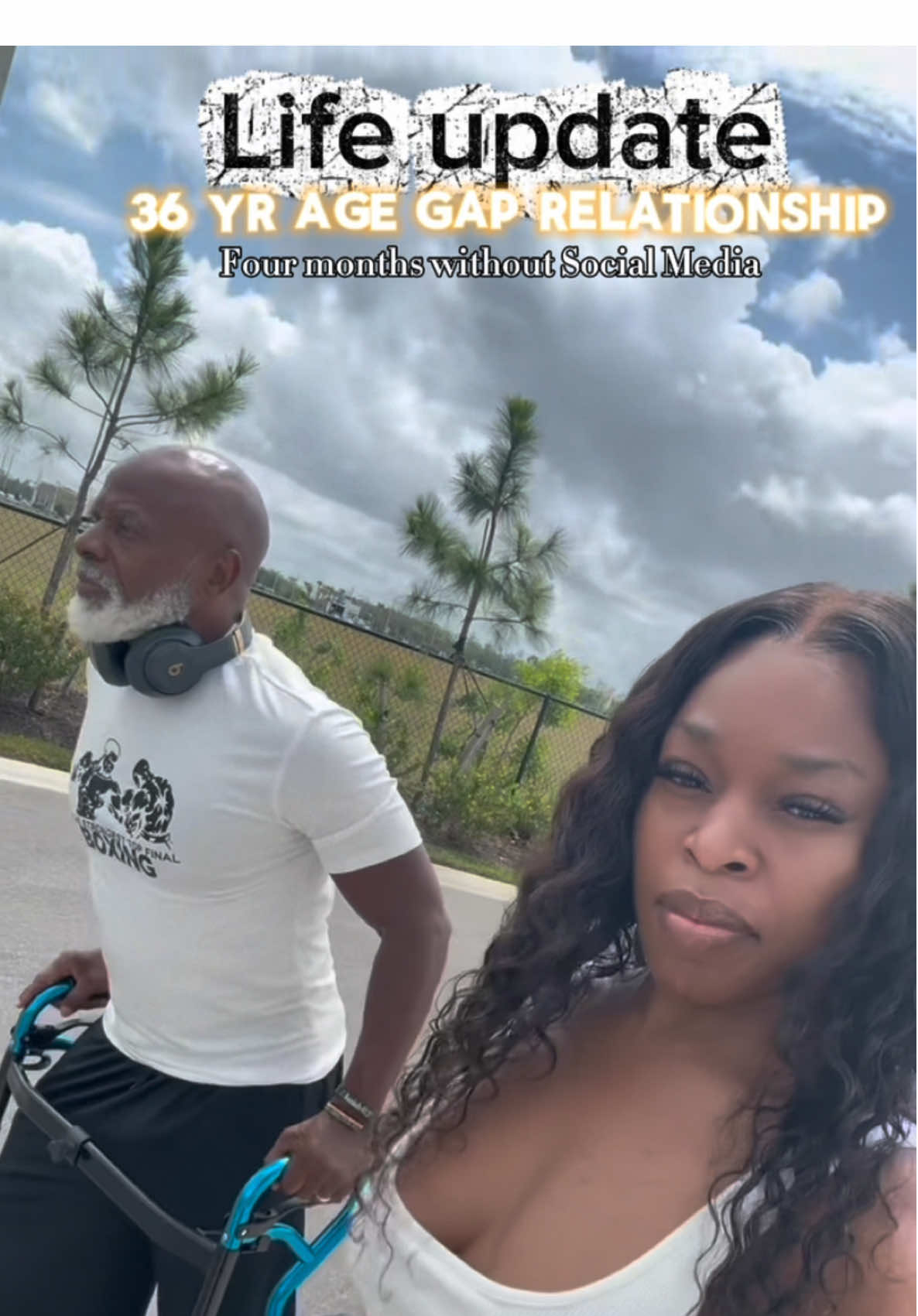 Took some time off socials for a little healing + recharge 🌱💛 but we’re back! Feeling refreshed, grateful, and excited to share again. Alsooo…           I’m also stepping out of my comfort zone with voiceovers, so if I sound awkward at times just know growth is in progress🤭 but anyways see yall in the comment section #agegapcouple  #agegaprelationship  #relationship #lovedontcostathing #healingjourney #loveislove #happiness #fyp #peaceful 