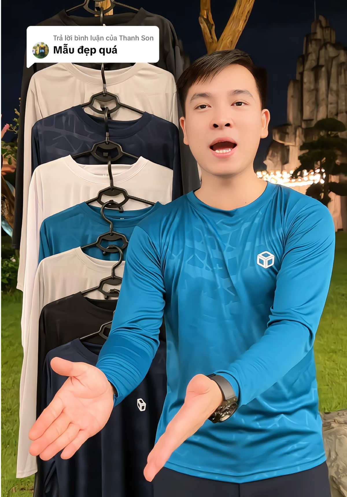 Trả lời @Thanh Son  @HOÀNG NGUYỄN REVIEW Combo Áo Thun Dài Tay Nam, Thun Lạnh Co Giãn