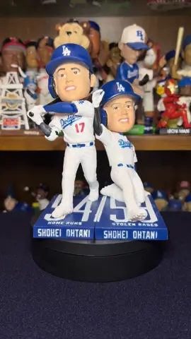 Shohei Ohtani First player in the 5050 Club Bobblehead set.  Dodgers 2025 SGA’s #dodgers #shoheiohtani #dodgersbobbleheads #bobblehead #losangeles @Los Angeles Dodgers @MLB @shohei.ohtani @MLB Japan 
