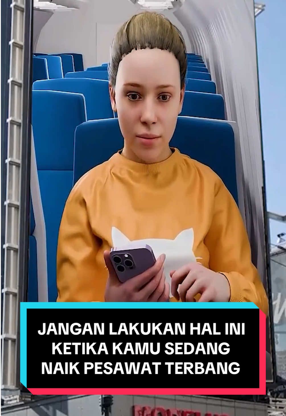 PESAWAT KECELAKAAN!!! Inilah alasan saat naik pesawat, pramugari selalu menyuruh untuk mengaktifkan mode penerbangan di Handphonemu  #keselamatan  #penumpang  #pesawat  #handphone  #fyp 