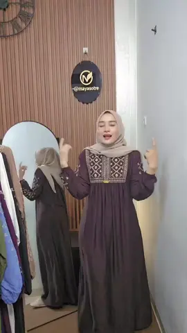 gamis terbaru gamis rayon twill bordir premium#rayontwillpremiun #gamisbordir #gamismewah 