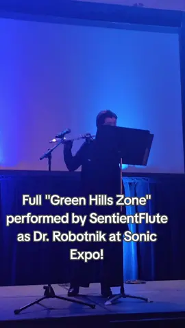 She did such a good job and performed an hour concert for us! Also her cosplay is INCREDIBLE! #SONIC #sonicexpo  #drrobotnik #eggman #drrobotnikcosplay 
